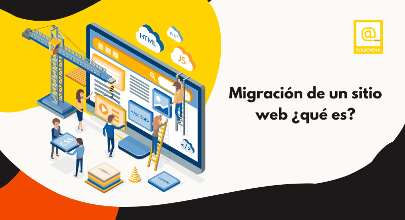 migración de un sitio web